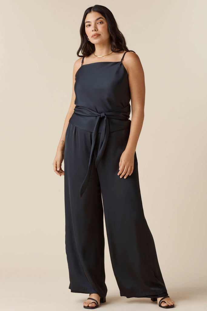 VETTA apparel The Reversible Wide Leg Pant capsule wardrobe